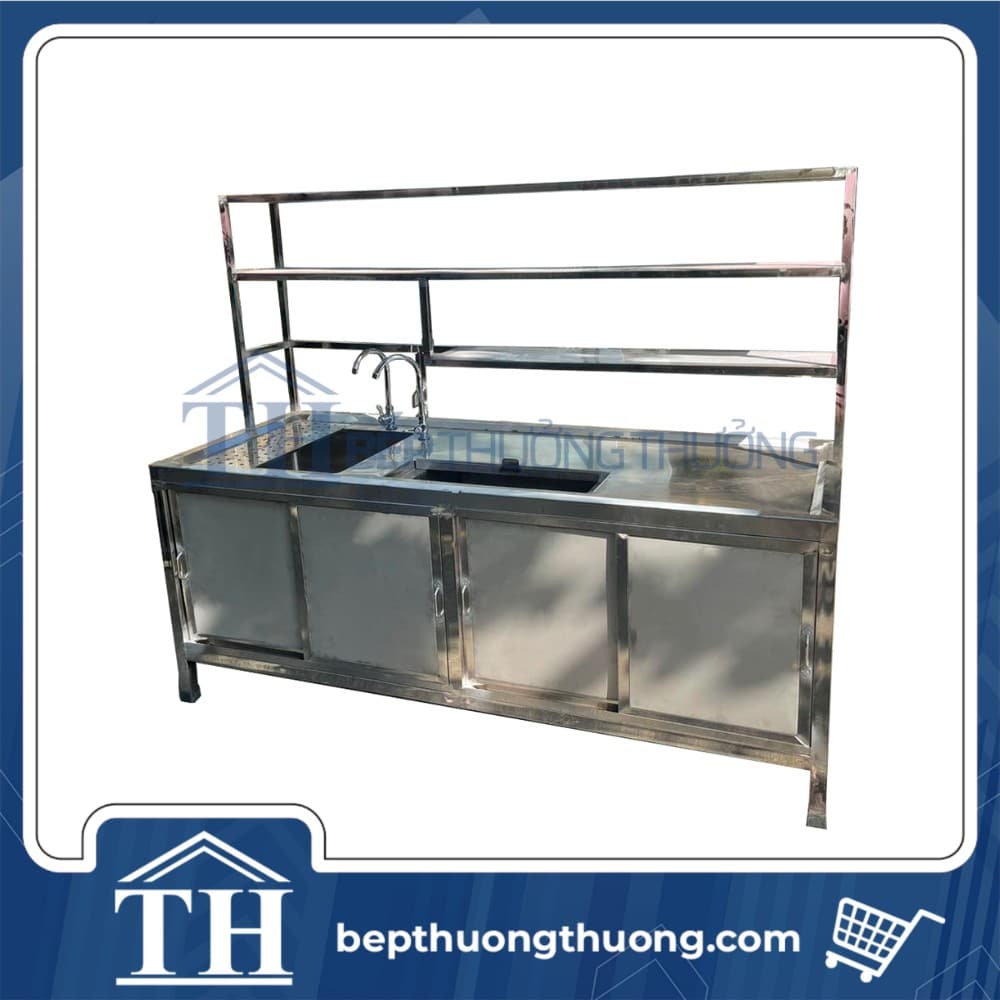 Quầy pha chế inox THQPC-3